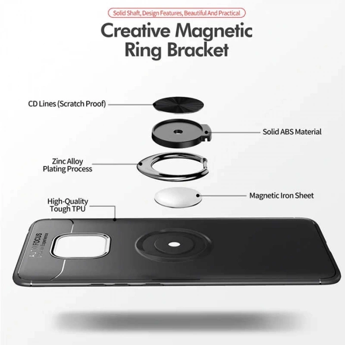 Huawei Mate 20 Pro Kılıf Zore Ravel Silikon Kapak