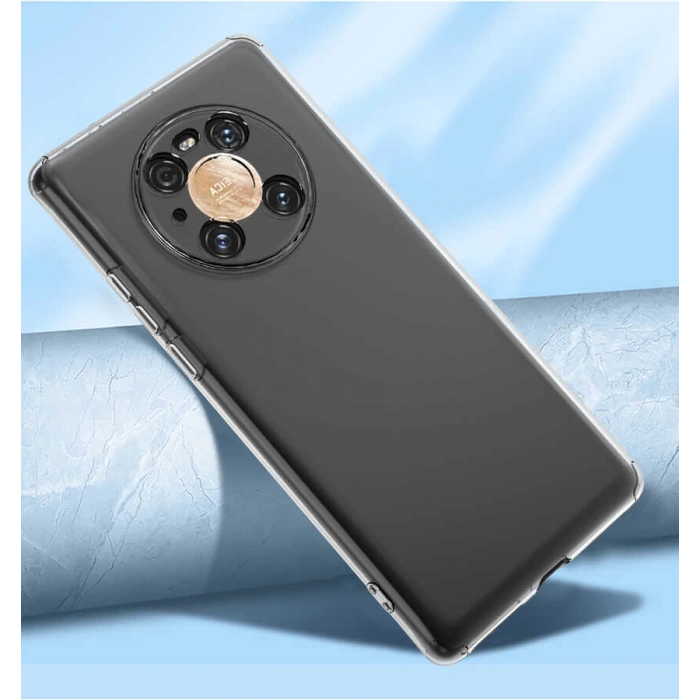 Huawei Mate 40 Pro Kılıf Zore Kamera Korumalı Süper Silikon Kapak