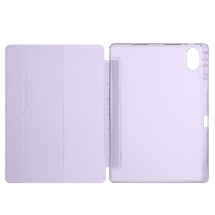 Huawei Matepad 12X Kılıf Zore Tri Folding Kalem Bölmeli Standlı Kılıf