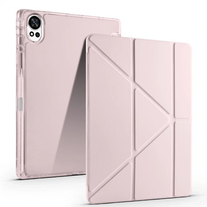 Huawei Matepad 12X Kılıf Zore Tri Folding Kalem Bölmeli Standlı Kılıf