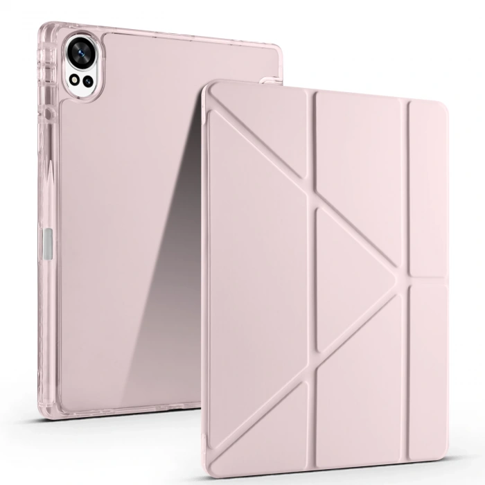 Huawei Matepad 12X Kılıf Zore Tri Folding Kalem Bölmeli Standlı Kılıf