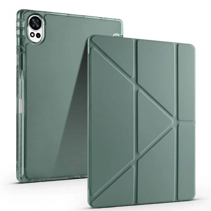 Huawei Matepad 12X Kılıf Zore Tri Folding Kalem Bölmeli Standlı Kılıf