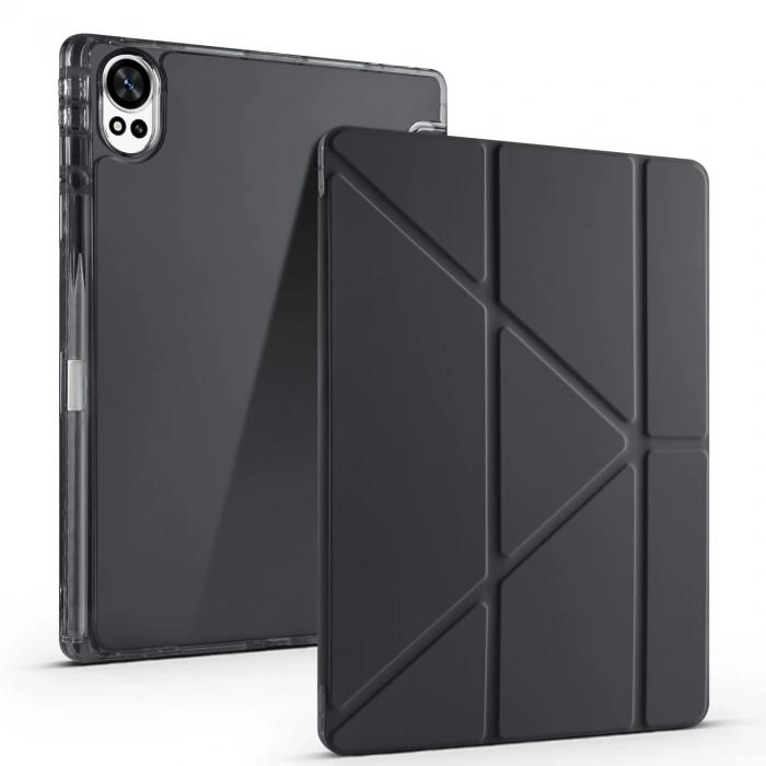 Huawei Matepad 12X Kılıf Zore Tri Folding Kalem Bölmeli Standlı Kılıf