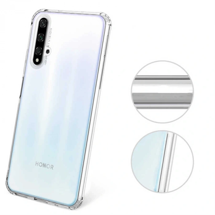 Huawei Nova 5T Kılıf Zore Nitro Anti Shock Silikon