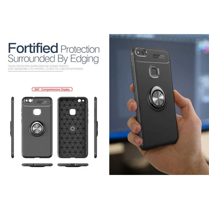 Huawei P10 Lite Kılıf Zore Ravel Silikon Kapak