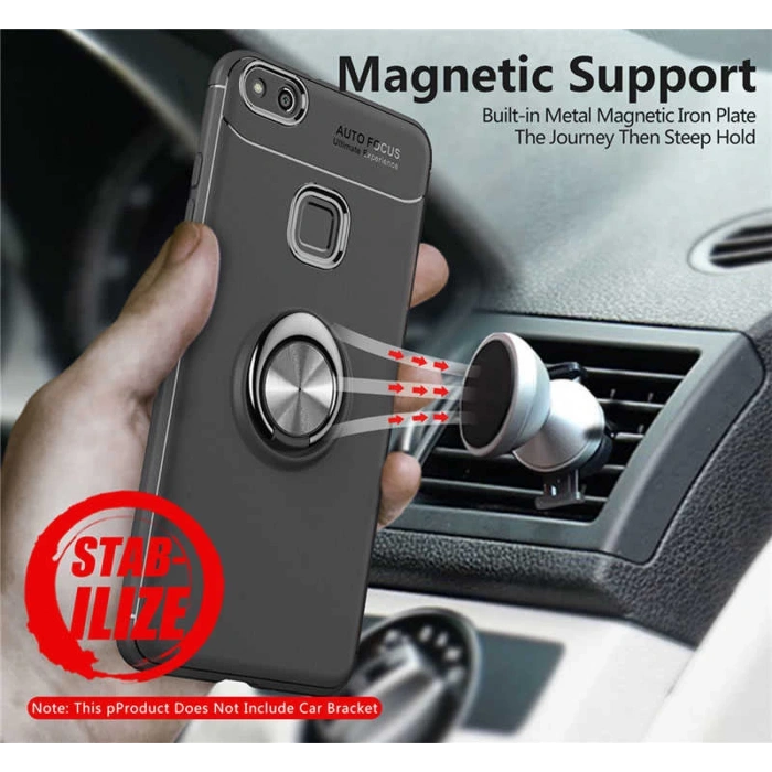 Huawei P10 Lite Kılıf Zore Ravel Silikon Kapak