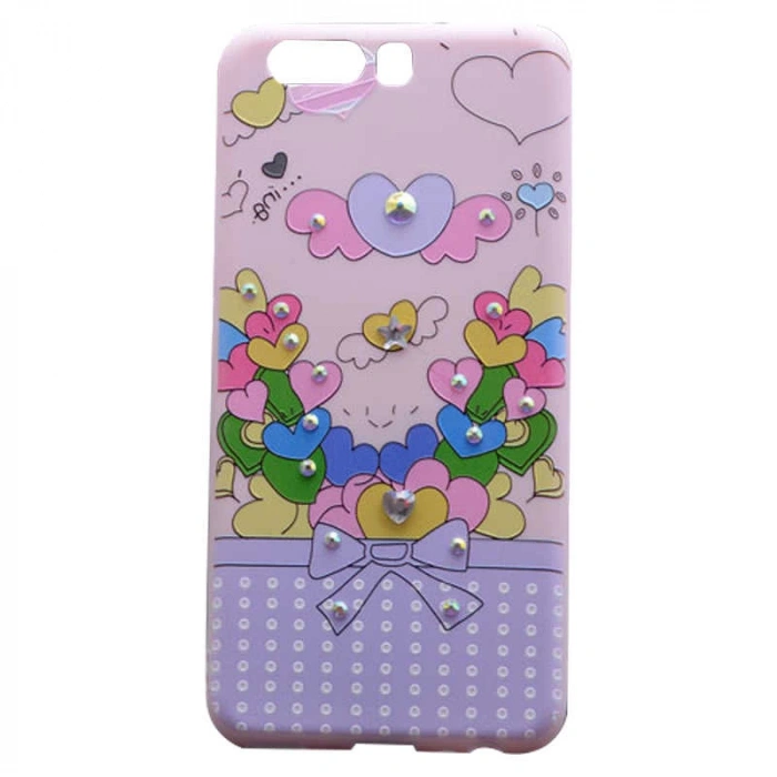 Huawei P10 Plus Kılıf Zore Pembiş Silikon