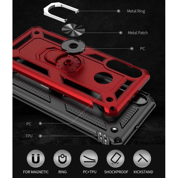 Huawei P30 Lite Kılıf Zore Vega Kapak