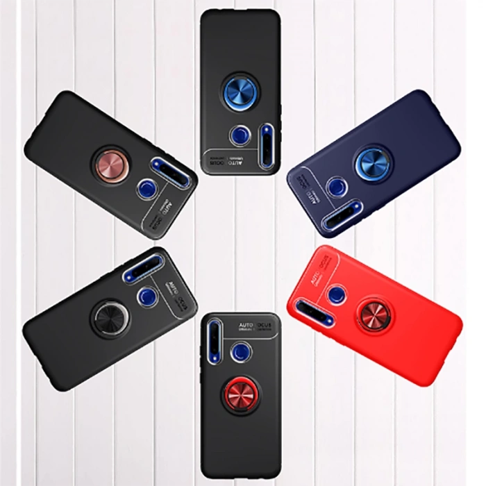 Huawei P40 Lite E Kılıf Zore Ravel Silikon Kapak