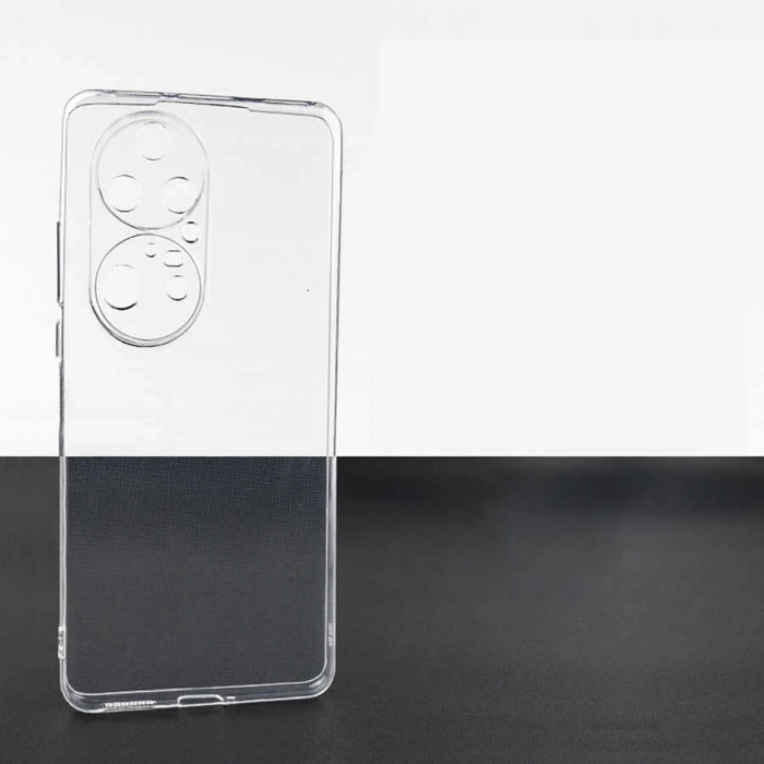 Huawei P50 Pro Kılıf Zore Süper Silikon Kapak