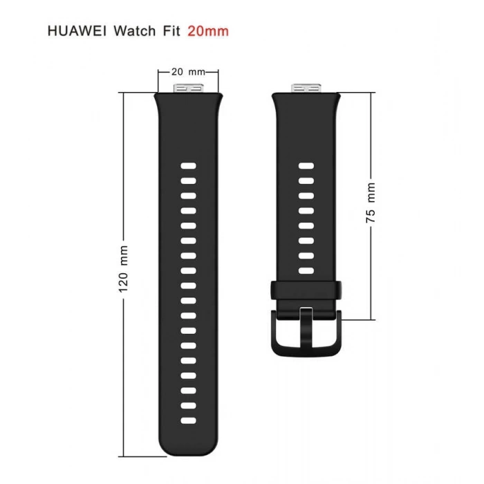 Huawei Watch Fit KRD-43 Silikon Kordon
