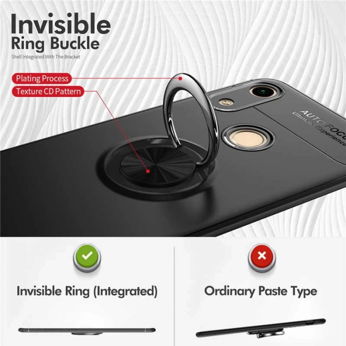 Huawei Y6S 2019 Kılıf Zore Ravel Silikon Kapak