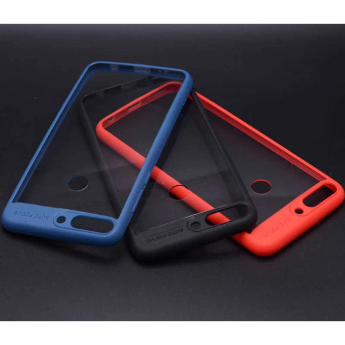 Huawei Y7 2018 Kılıf Zore Buttom Kapak