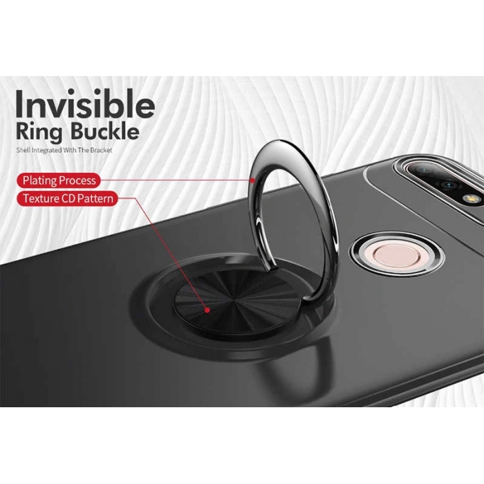 Huawei Y7 2018 Kılıf Zore Ravel Silikon Kapak