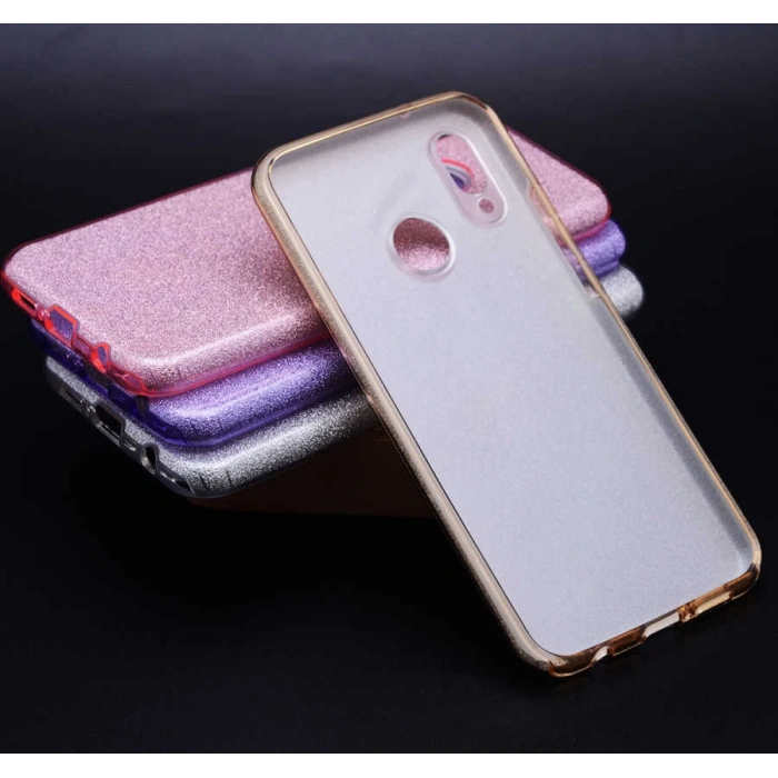Huawei Y9 2019 Kılıf Zore Shining Silikon