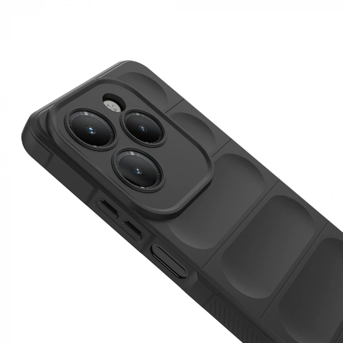 İnfinix Hot 40 Kılıf Esnek TPU Oyuklu Arka Yüzey Tasarımlı Zore Etnik Silikon Kapak