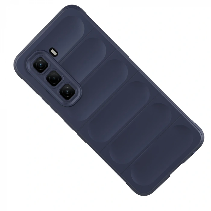 İnfinix Hot 50 4G Kılıf Esnek TPU Oyuklu Arka Yüzey Tasarımlı Zore Etnik Silikon Kapak