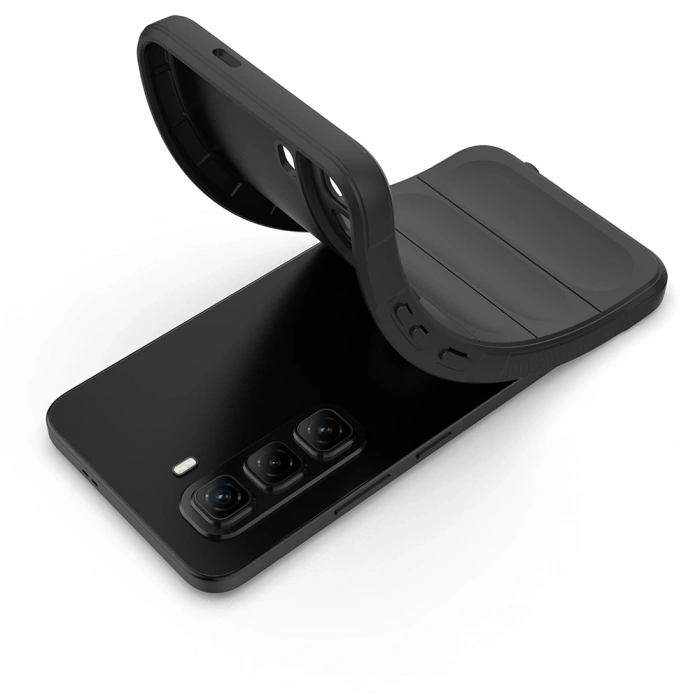 İnfinix Hot 50 4G Kılıf Esnek TPU Oyuklu Arka Yüzey Tasarımlı Zore Etnik Silikon Kapak