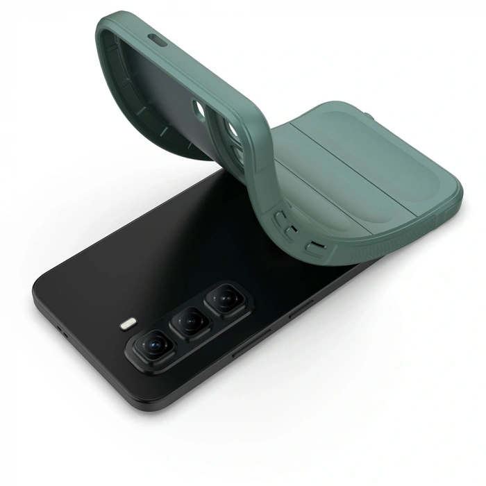 İnfinix Hot 50 Pro 4G Kılıf Esnek TPU Oyuklu Arka Yüzey Tasarımlı Zore Etnik Silikon Kapak