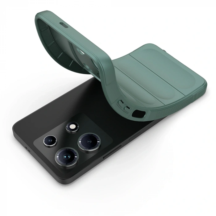 İnfinix Note 30 4G Kılıf Esnek TPU Oyuklu Arka Yüzey Tasarımlı Zore Etnik Silikon Kapak