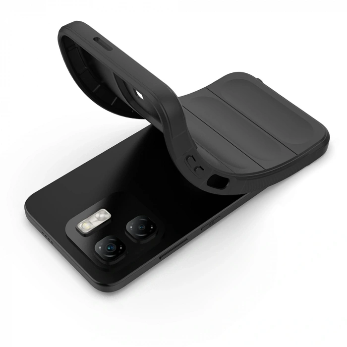 İnfinix Smart 9 Kılıf Esnek TPU Oyuklu Arka Yüzey Tasarımlı Zore Etnik Silikon Kapak