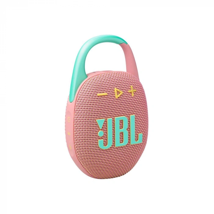 JBL Clip 5 Taşınabilir Bluetooth Hoparlör - Pembe