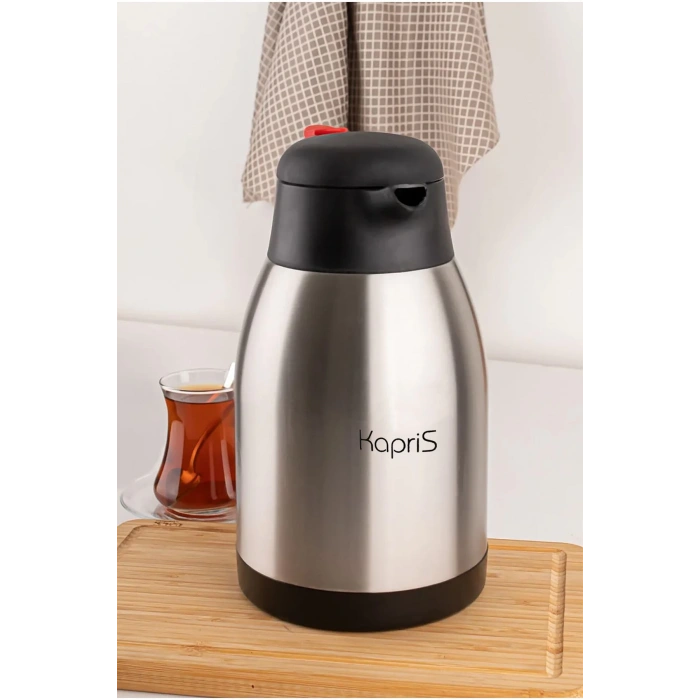 Kapris Home 2 Litre Paslanmaz Çift Kat Çelik Termos