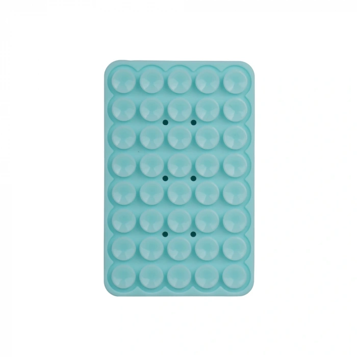 Kare Öpücüklü 01 Silikon Telefon Tutucu