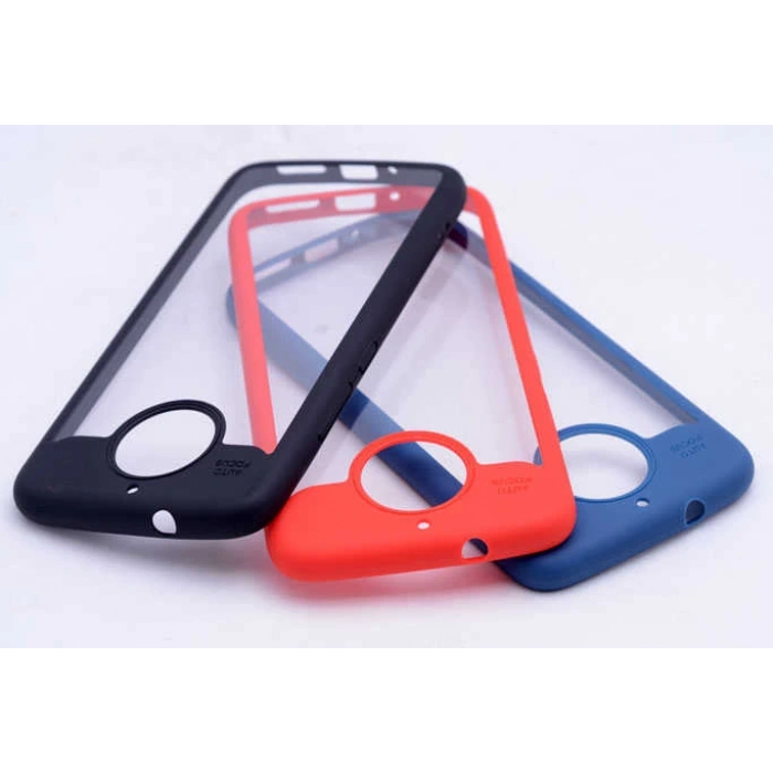 Lenovo Moto G5 Kılıf Zore Buttom Kapak