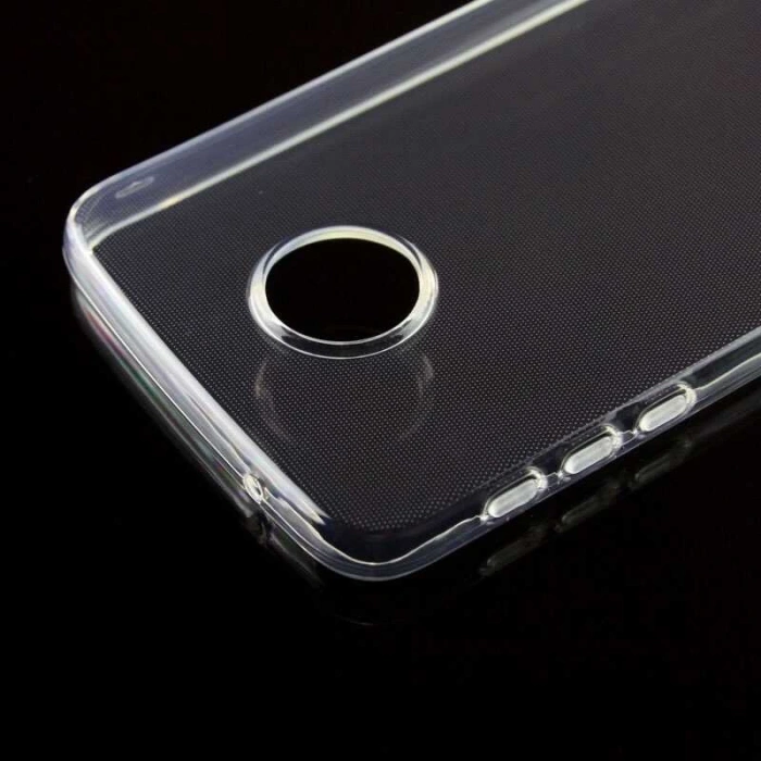 Lenovo Moto Z Play Kılıf Zore Süper Silikon Kapak