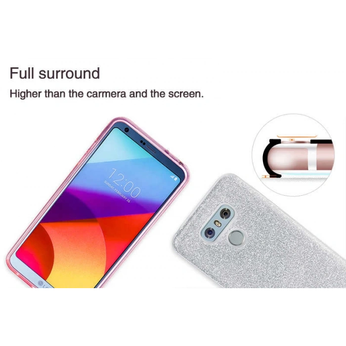 LG G6 Kılıf Zore Shining Silikon
