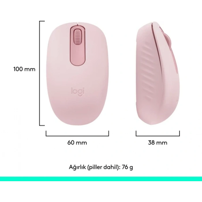 Logitech M196 Mose - Rose