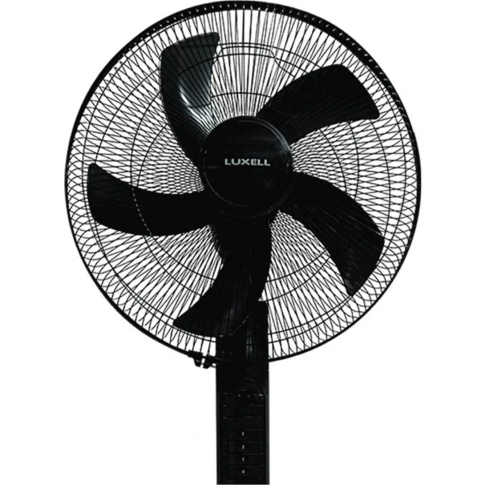 Luxell LXF-518 S 5 Pervaneli Ayaklı Vantilatör Siyah