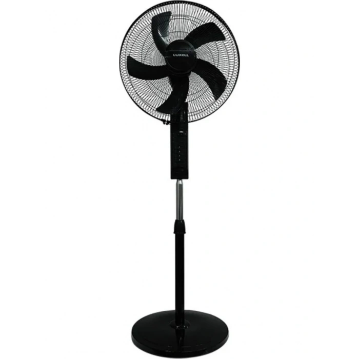 Luxell LXF-518 S 5 Pervaneli Ayaklı Vantilatör Siyah