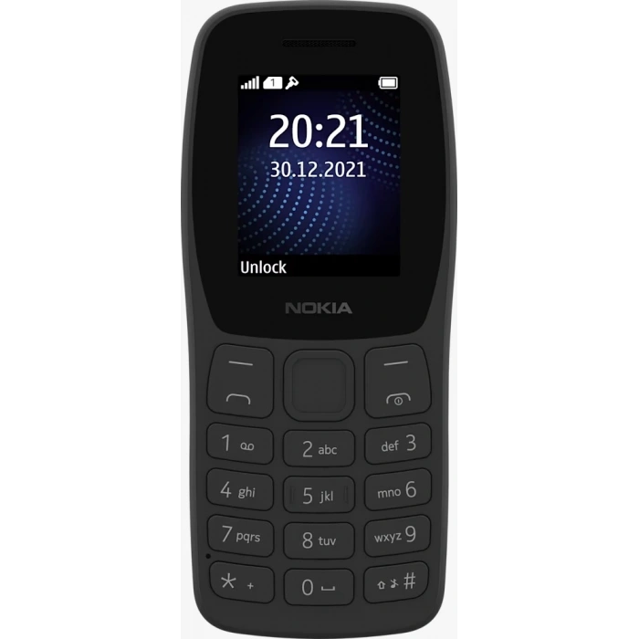 NOKIA 105 Classic Tuşlu Cep Telefonu Siyah (Nokia Türkiye Resmi Distribütör Garantili)