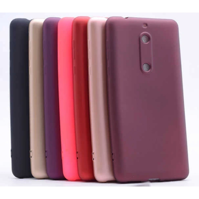 Nokia 5 Kılıf Zore Premier Silikon Kapak