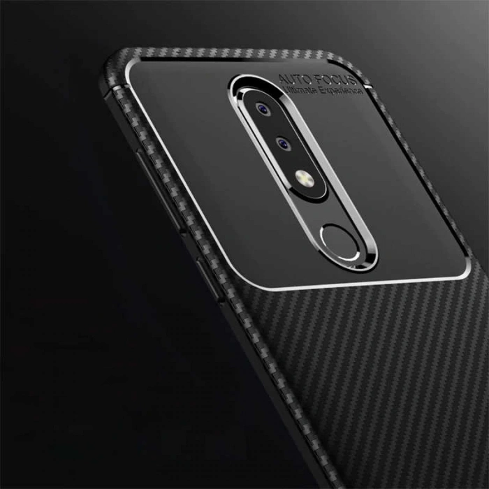 Nokia 5.1 Plus Kılıf Zore Negro Silikon Kapak