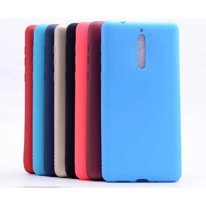 Nokia 8 Kılıf Zore Premier Silikon Kapak