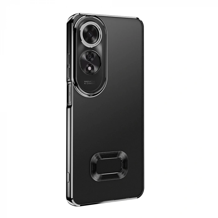 Oppo A60 Kılıf Kamera Korumalı Logo Gösteren Zore Omega Kapak