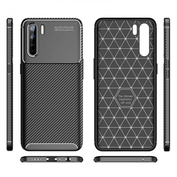 Oppo Reno 3 Kılıf Zore Negro Silikon Kapak