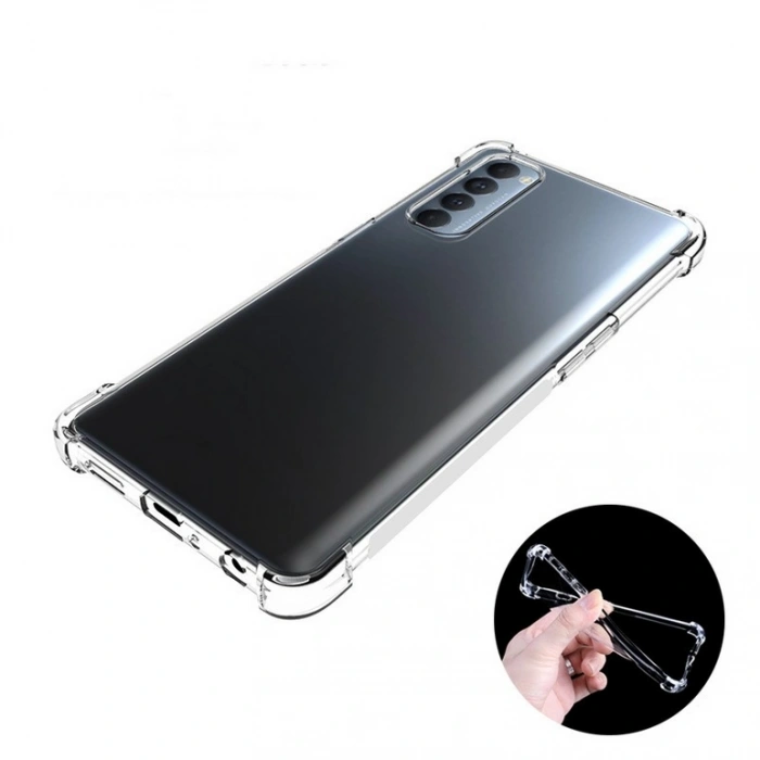 Oppo Reno 4 Pro 4G Kılıf Zore Nitro Anti Shock Silikon