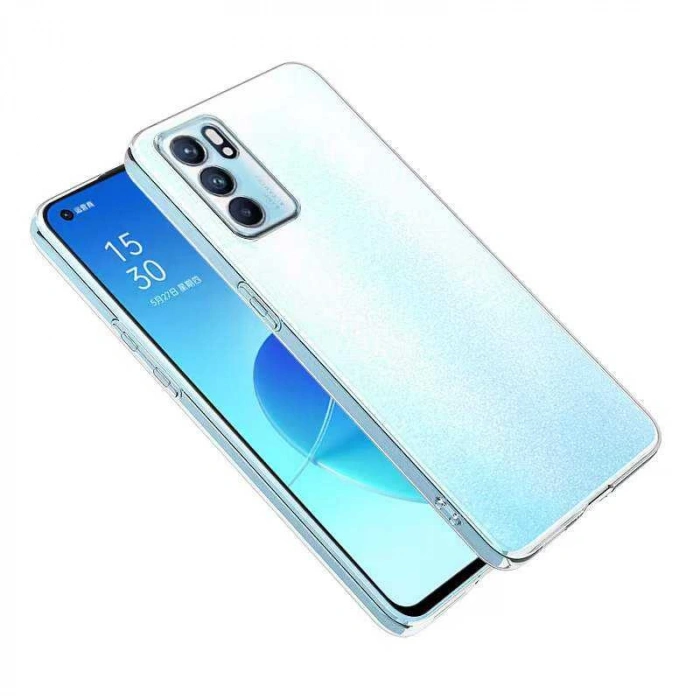 Oppo Reno 6 4G Kılıf Zore Süper Silikon Kapak