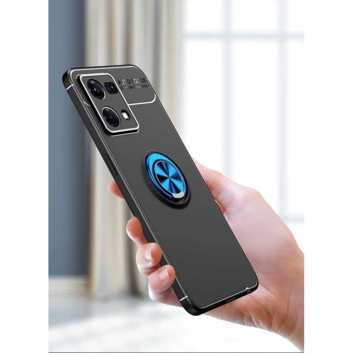 Oppo Reno 7 4G Kılıf Zore Ravel Silikon Kapak