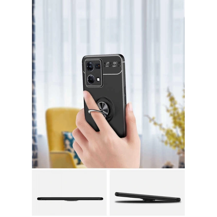 Oppo Reno 7 4G Kılıf Zore Ravel Silikon Kapak