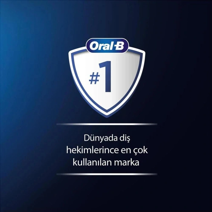 Oral-B Pro 1 Series 1 İkili Paket Siyah ve Mavi Şarjlı Diş Fırçaları