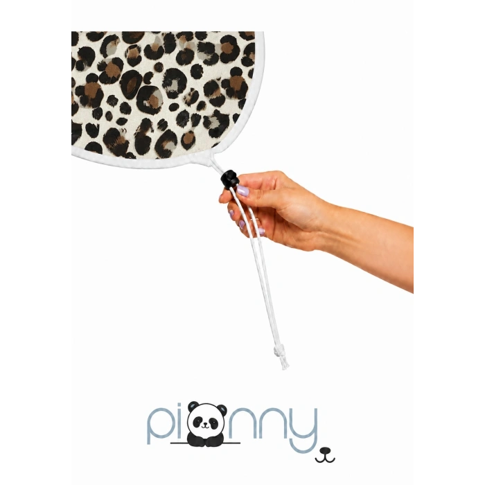 Pionny Keçeli Ütü Masası Kılıfı - 55x140 cm - Leopar