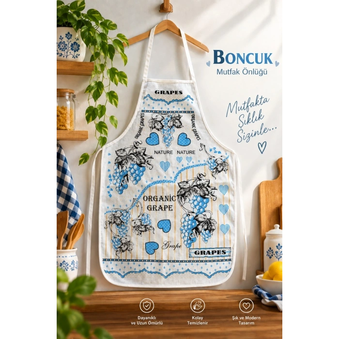 Pionny Mutfak Önlüğü - Boncuk