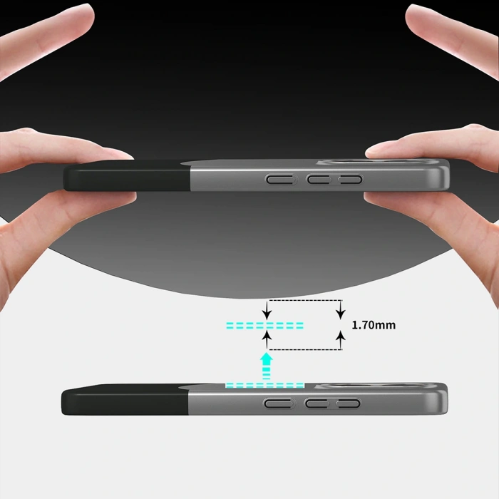 Poco X7 Pro Kılıf Mıknatıslı Zore Duble Kapak