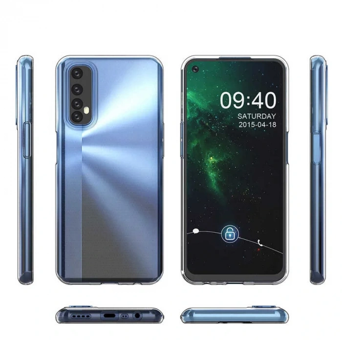 Realme 7 Kılıf Zore Süper Silikon Kapak