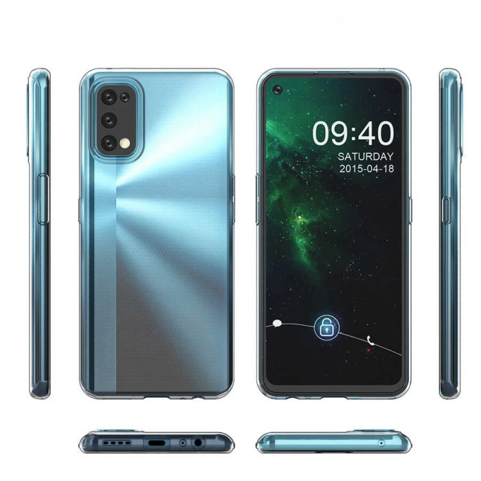 Realme 7 Pro Kılıf Zore Süper Silikon Kapak